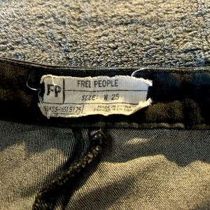 Free People Black Shorts